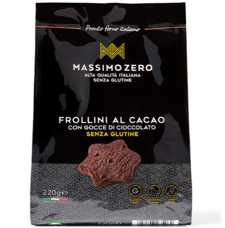 MASSIMO ZERO Frollini Cacao 220g